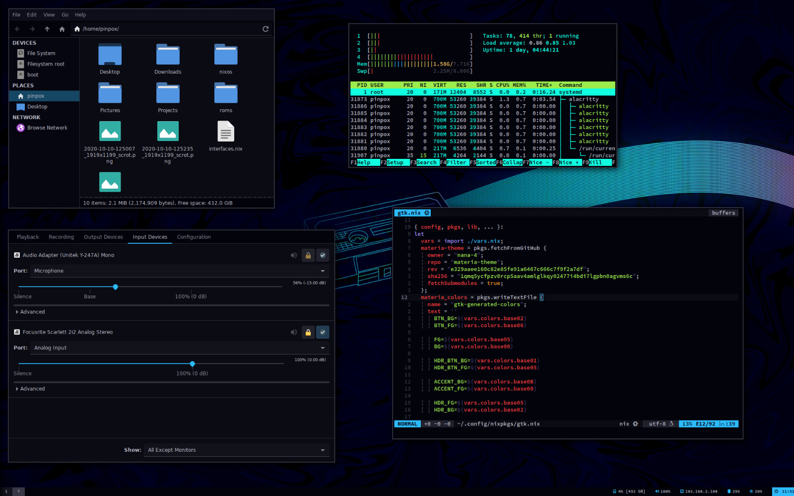 My NixOS Desktop